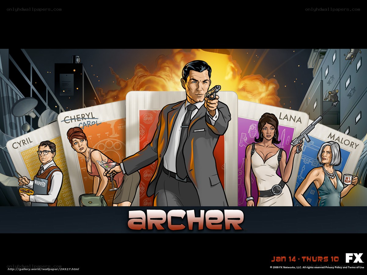 Archer TV show promotional art