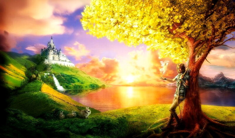 Archer under a Tree
