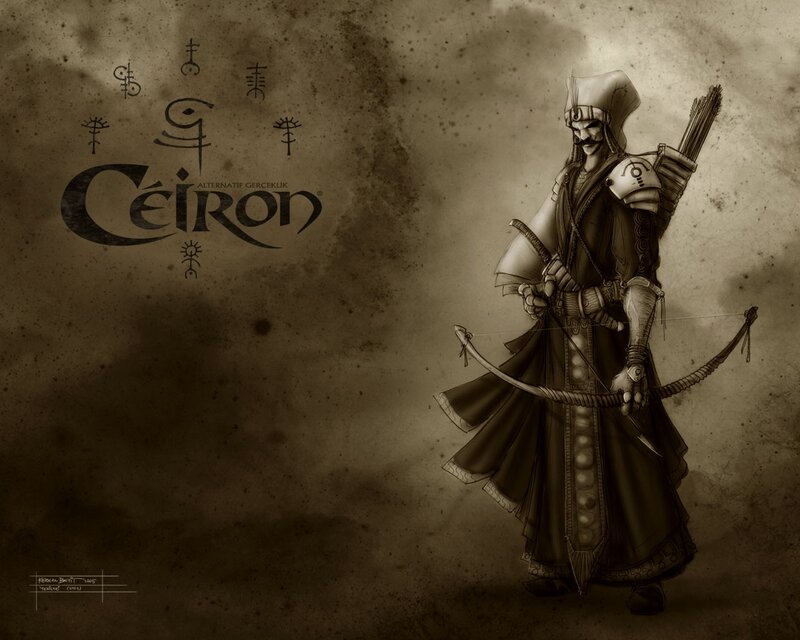Archer Warrior Character — Brown
