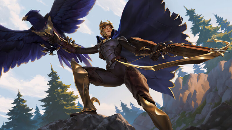 Archer with a Bird