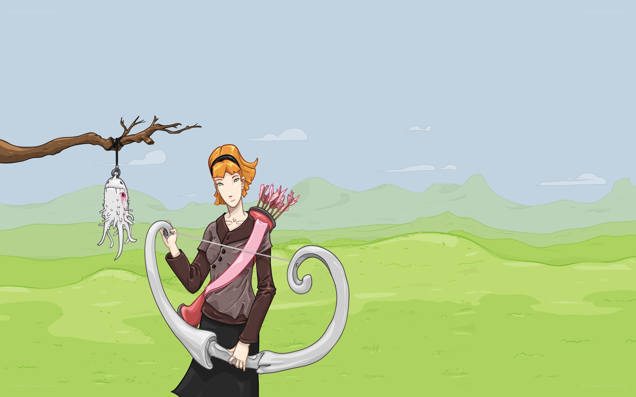 archer with a bow