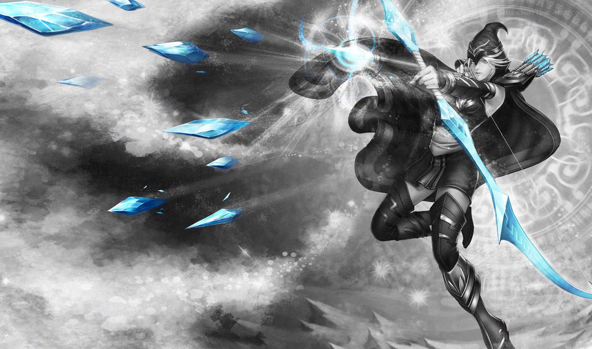 archer with ice arrows