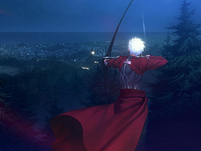 Archer with White Hair