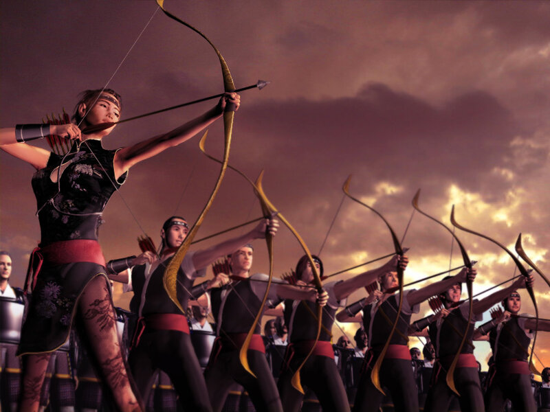 Archers in Formation