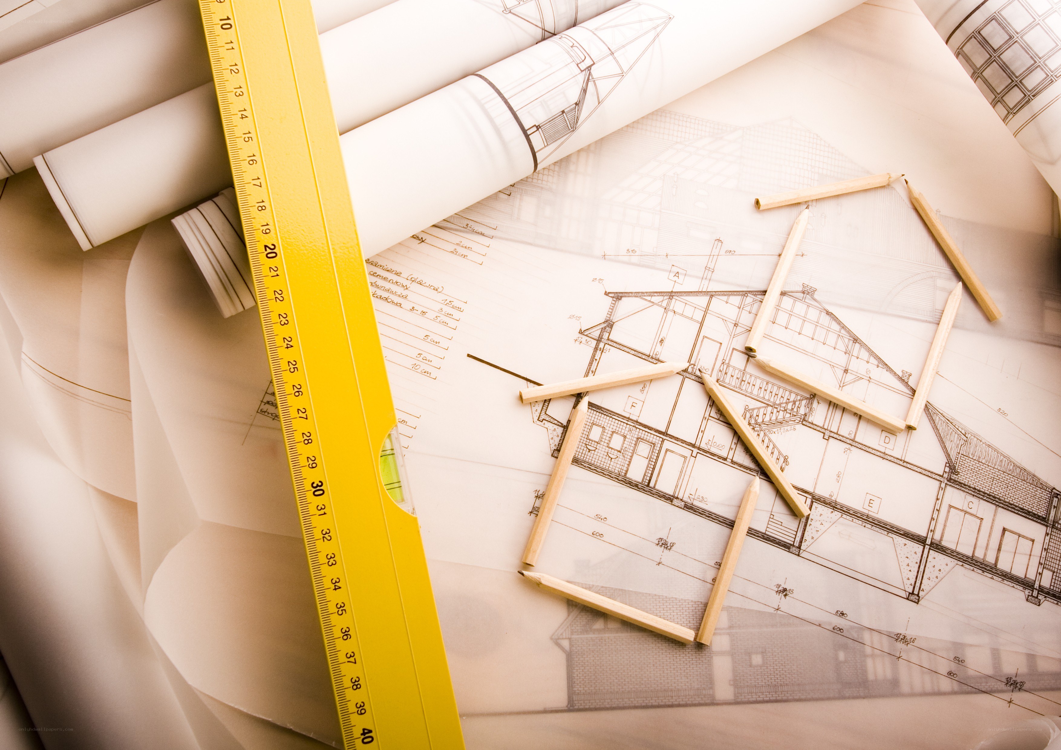 Architectural blueprints and tools