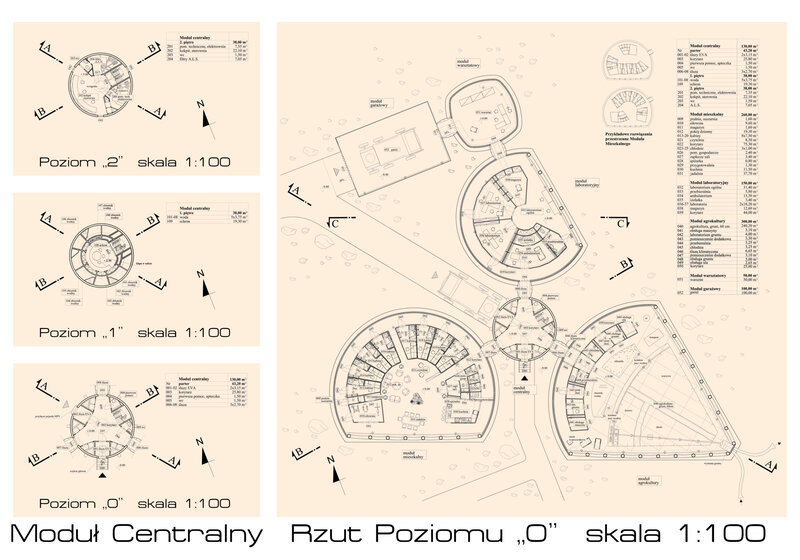 Architectural floor plans