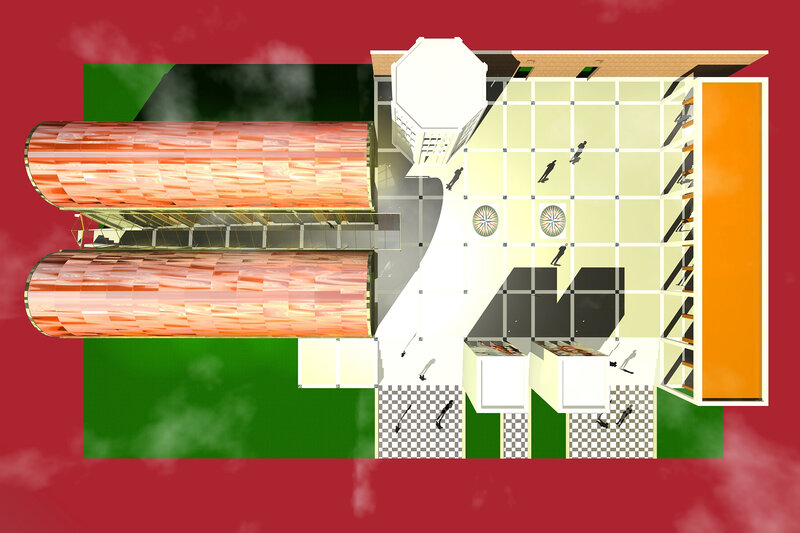 Architectural Model of Building