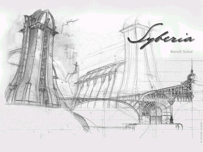 Architectural Sketch of a Station