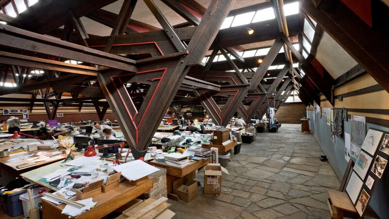 architectural studio workspace