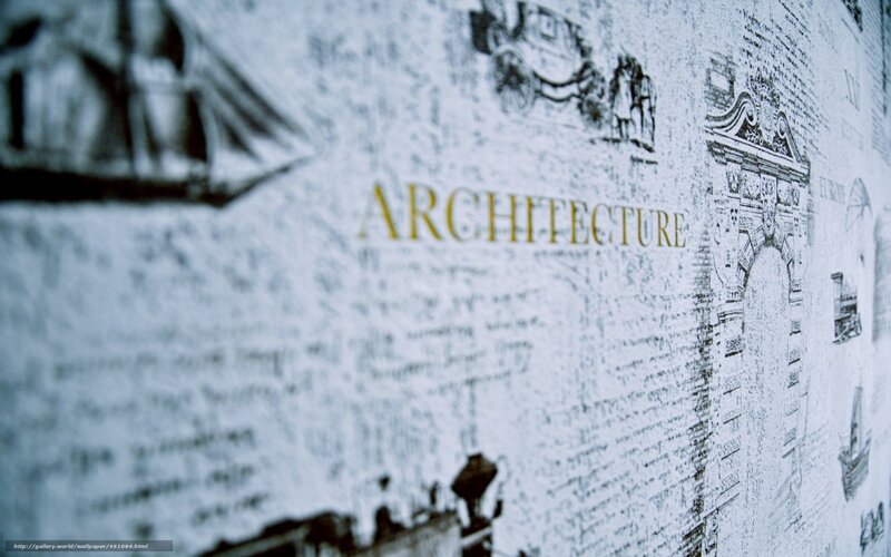 Architecture theme wallpaper