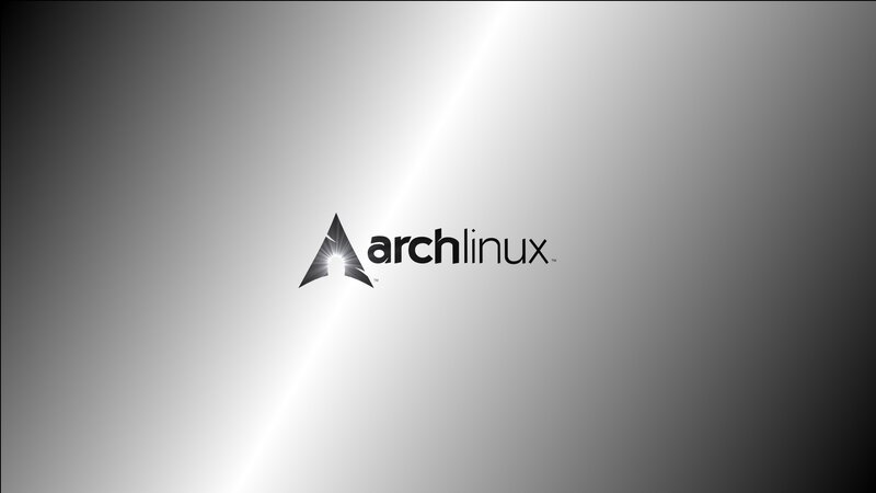 Archlinux Logo — Black, Neutral, Minimalist