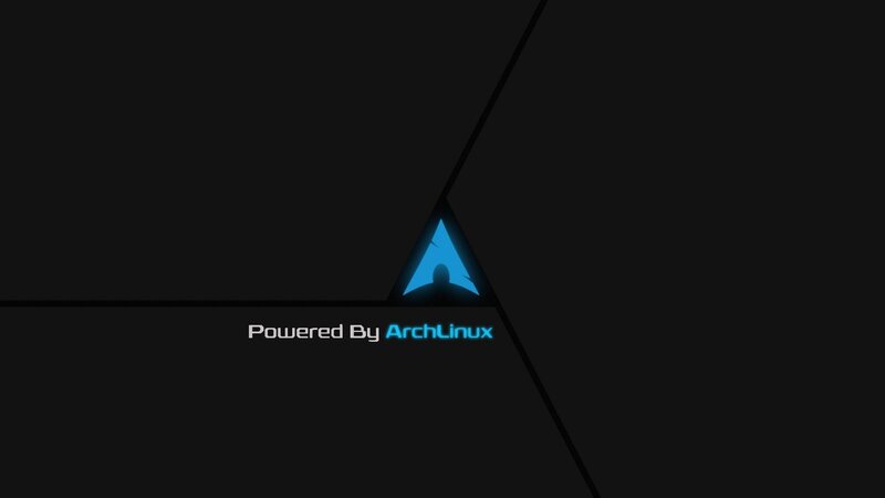 ArchLinux Logo — Black