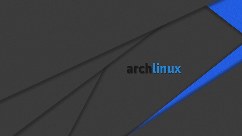 Archlinux Logo — Gray, Modern