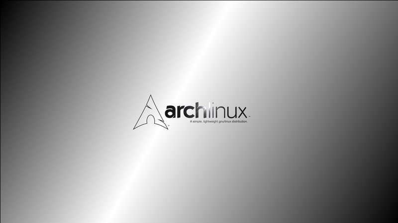 Archlinux Logo — Gray, Neutral, Minimalist