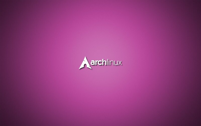 Archlinux Logo — Purple