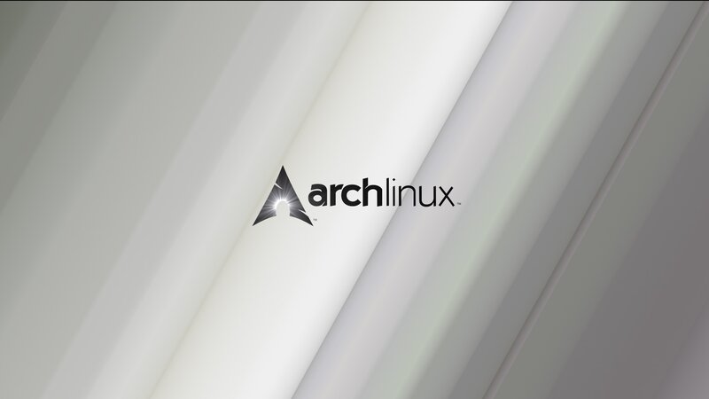 Archlinux Logo — White