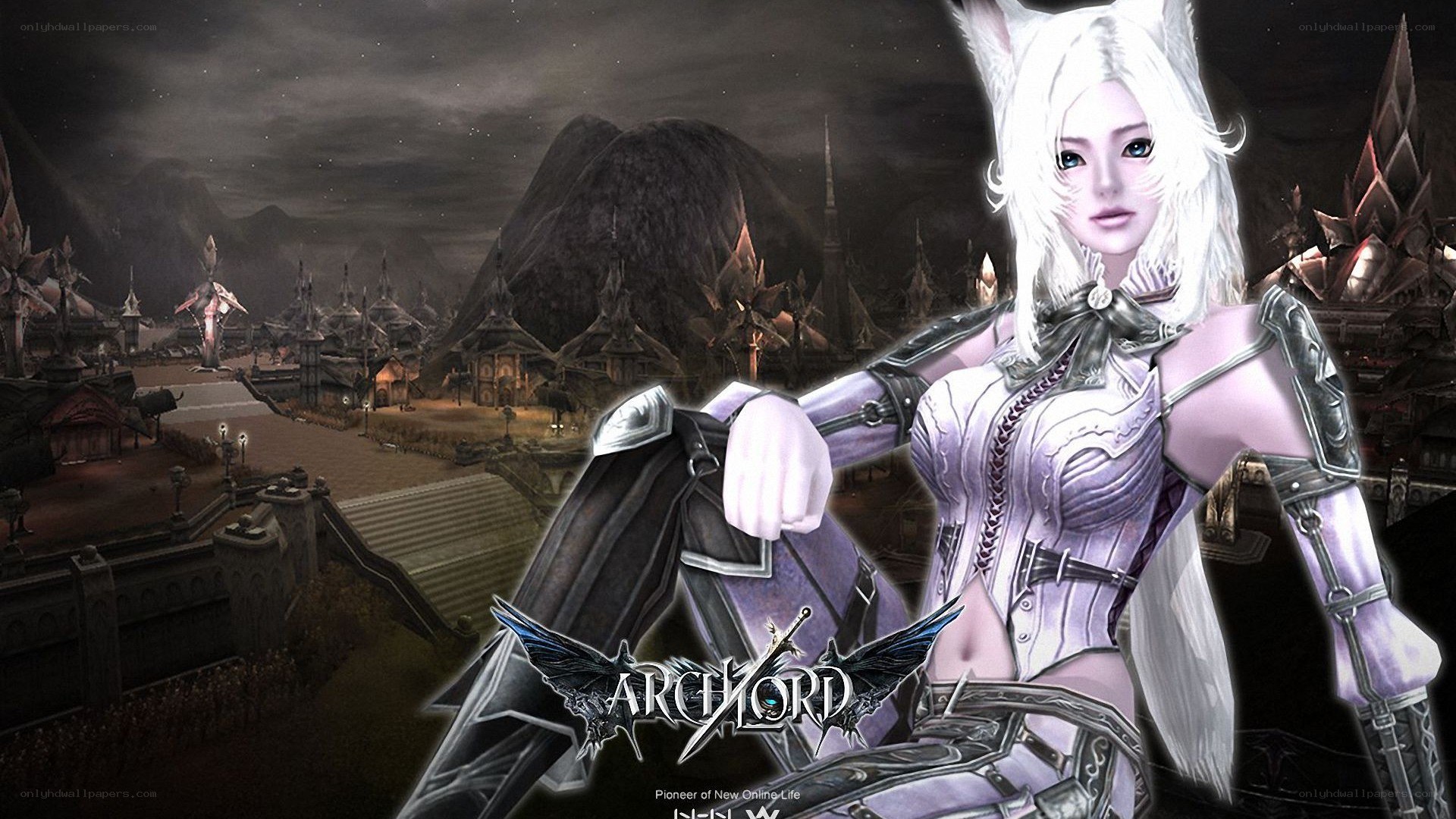 Archlord game character art