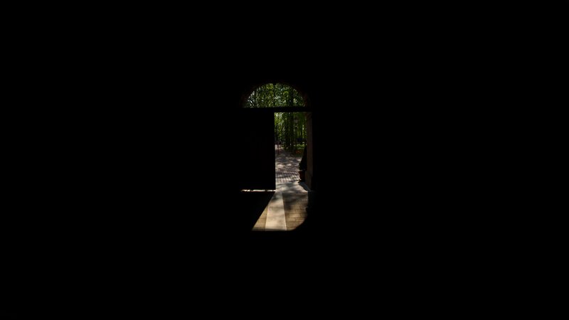 Archway to Garden Path