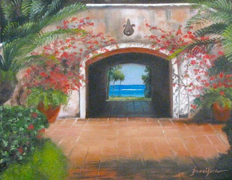 Archway to Ocean View