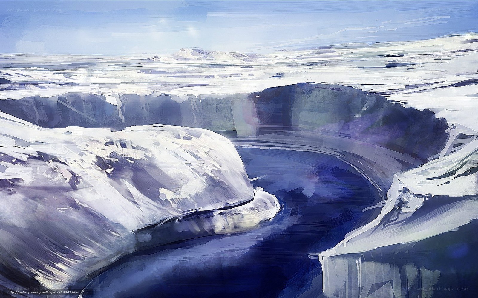 Arctic ice formation