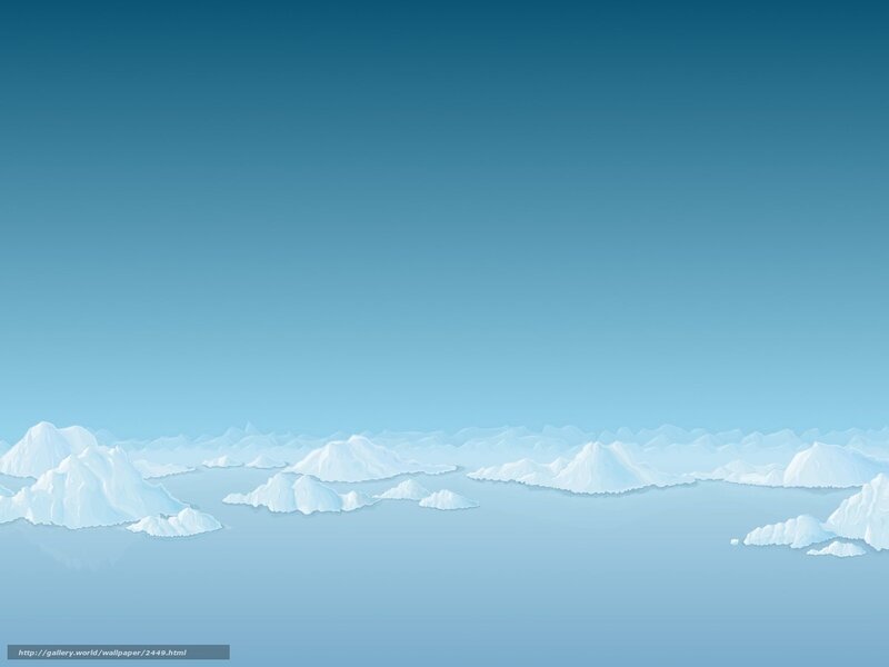 arctic icebergs landscape