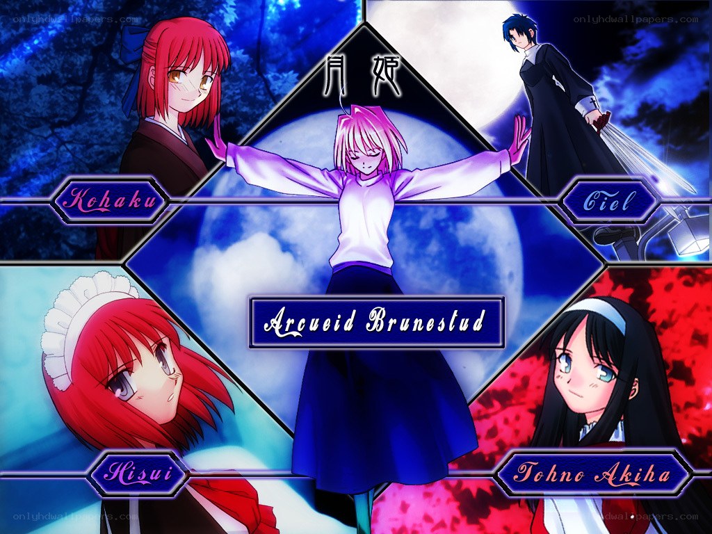 Arcueid Brunestud character collage