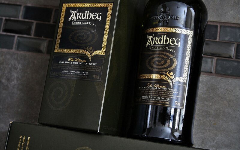 Ardbeg Corryvreckan Bottle — Black