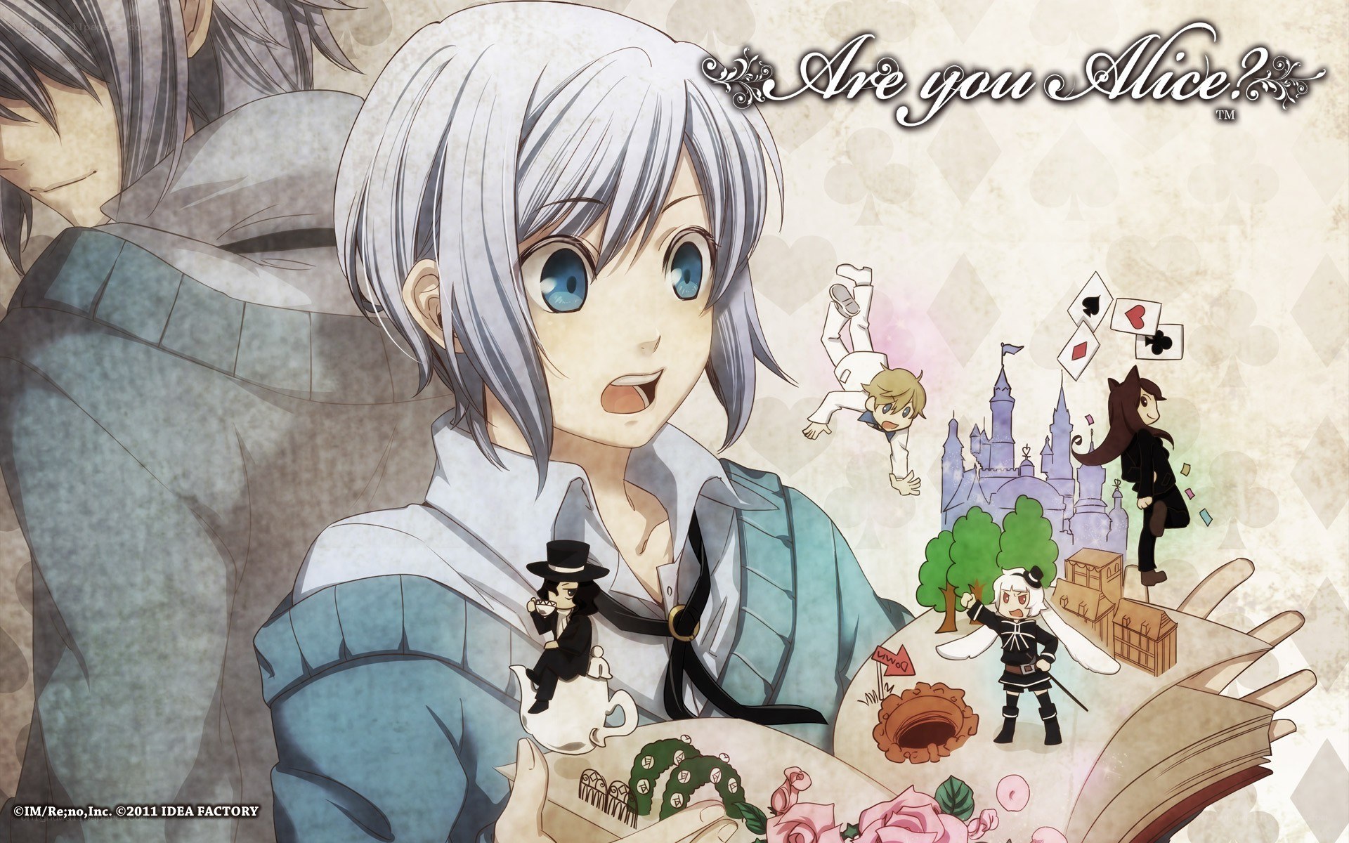 Are you Alice? character art