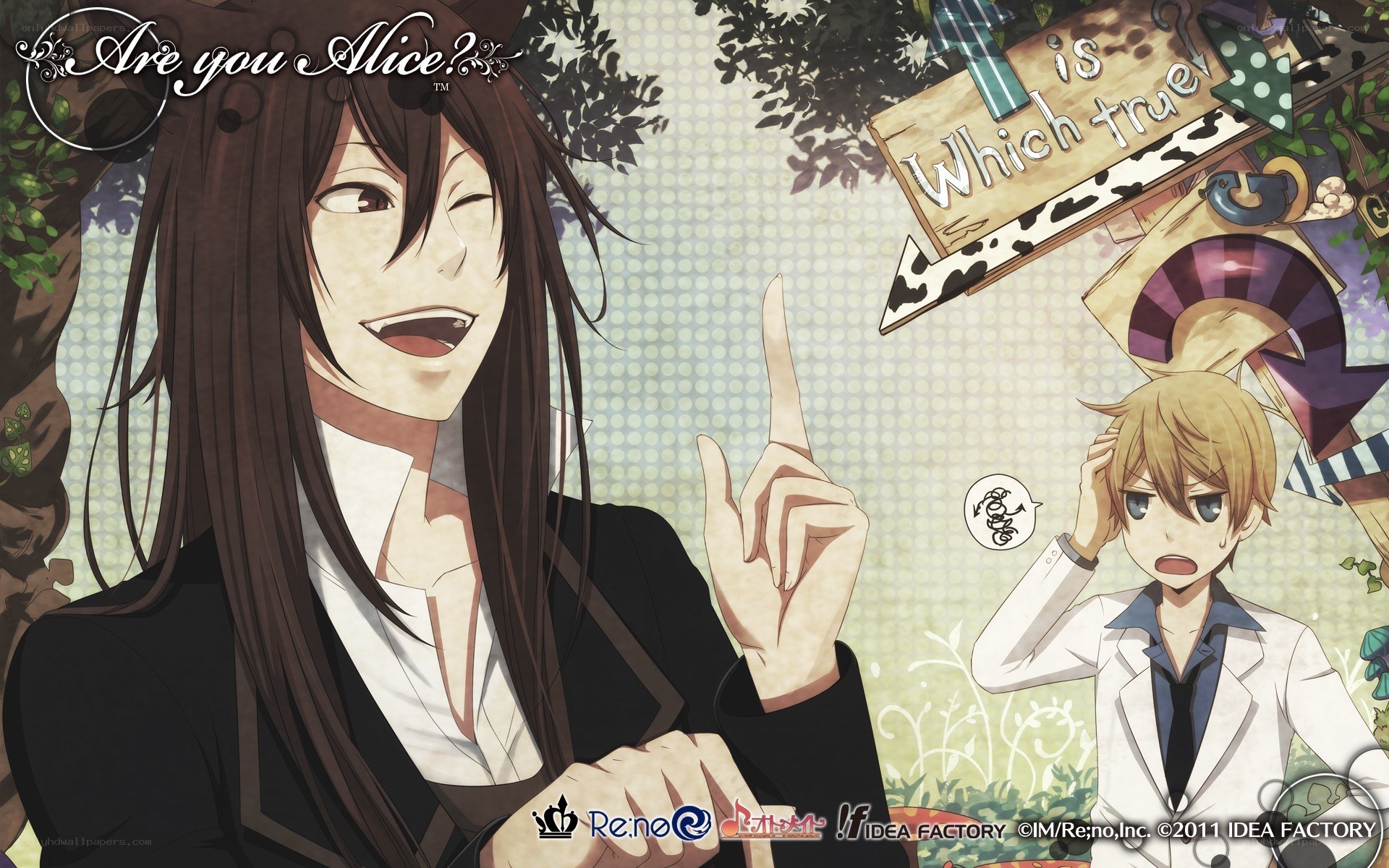 Are you Alice? characters