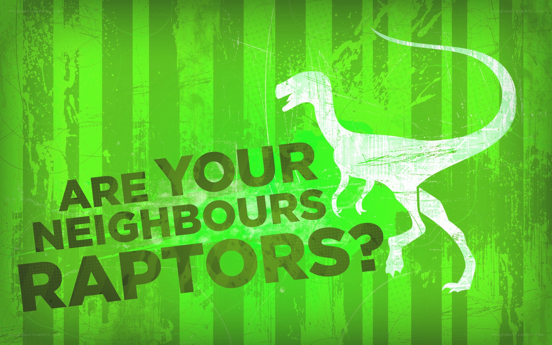 Are Your Neighbours Raptors?