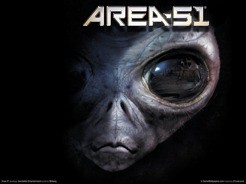 Area 51 alien close-up