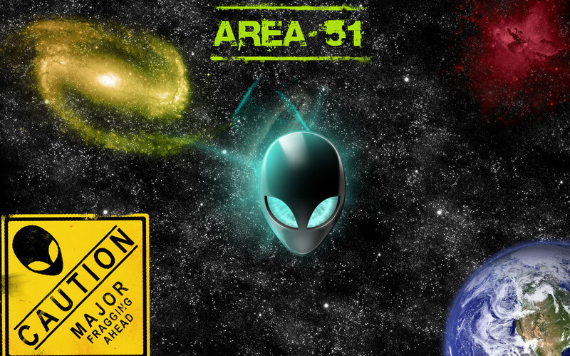 Area 51 alien theme