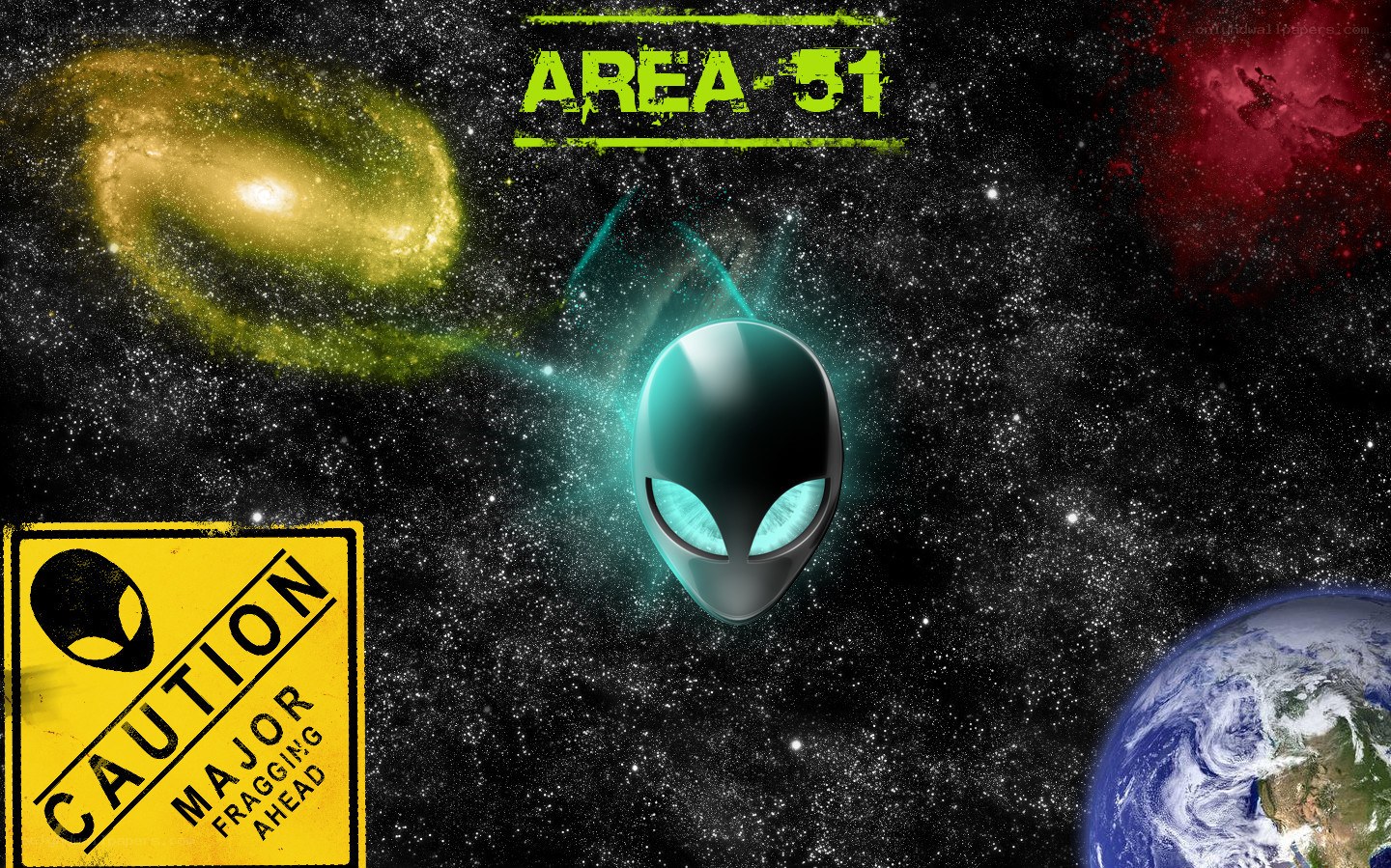 Area 51 alien theme