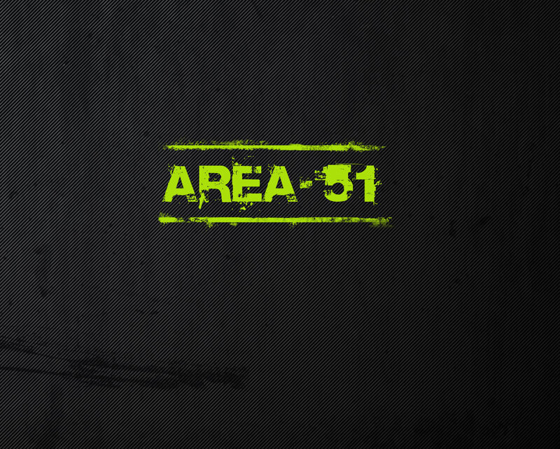 Area-51 logo on dark background