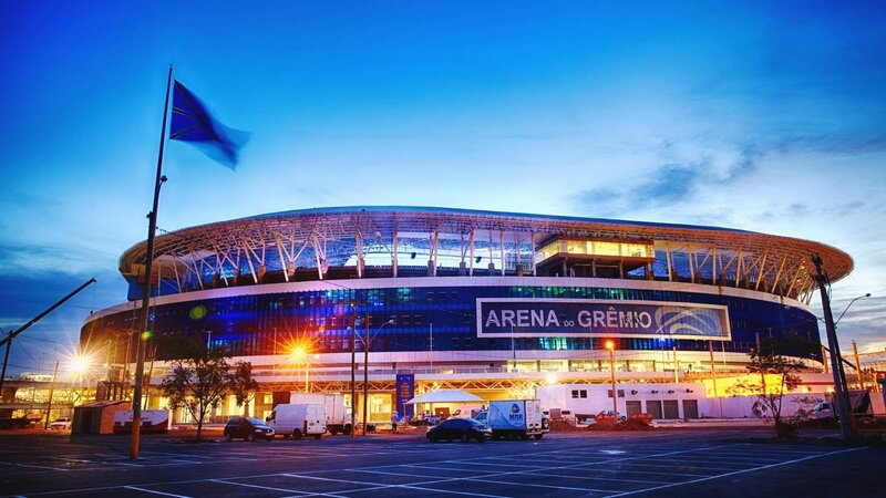 Arena Do Grêmio Stadium — Blue