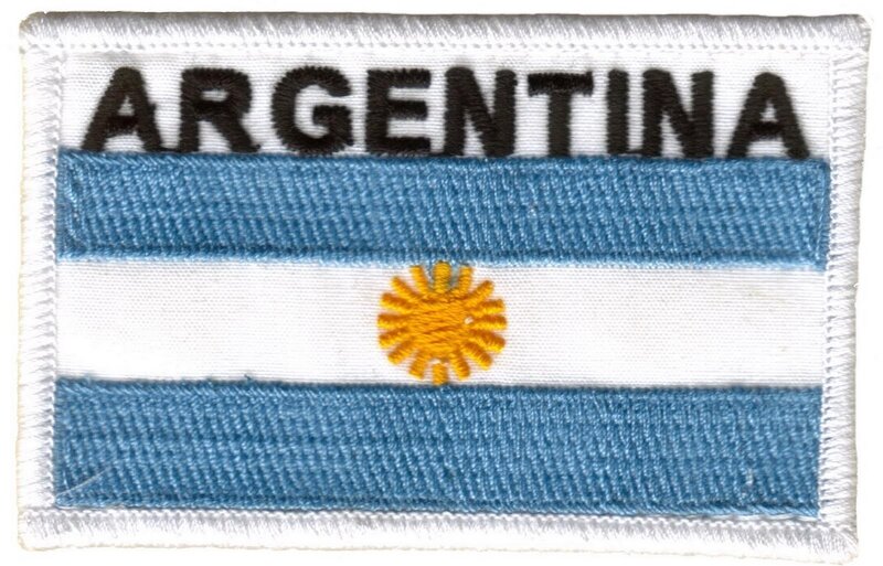 Argentina Flag Patch