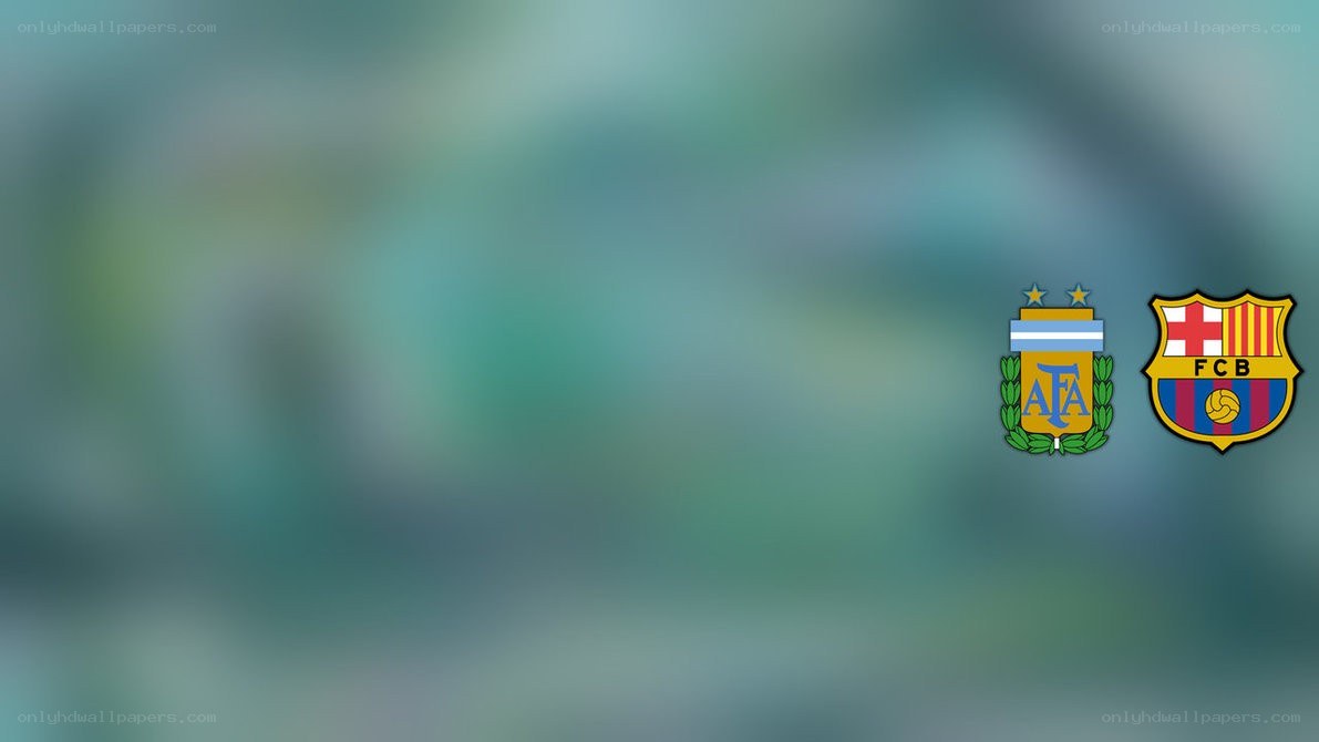 Argentina vs Barcelona logos