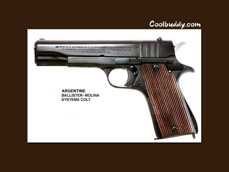 Argentine Ballister-Molina Pistol
