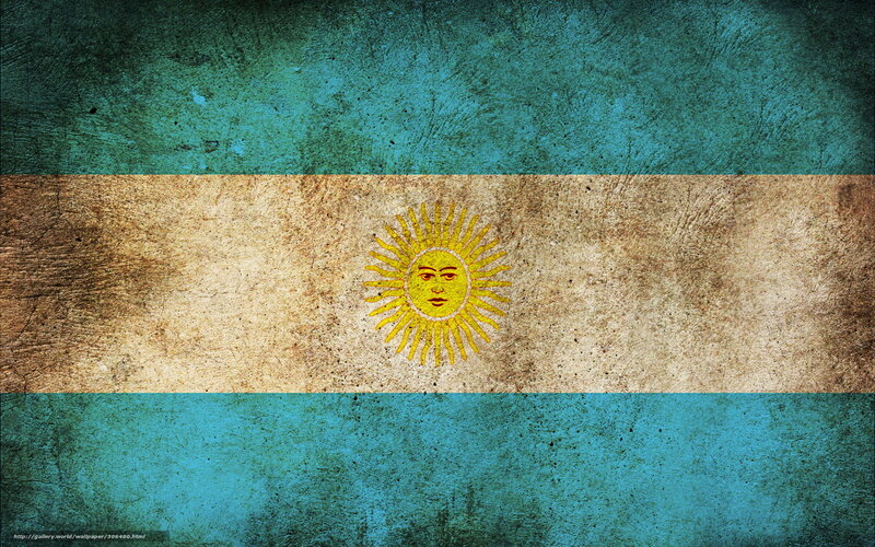 Argentine Flag — Blue, Patriotic
