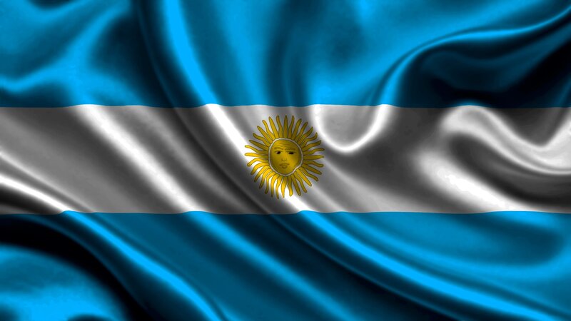 Argentine Flag — Blue, Proud