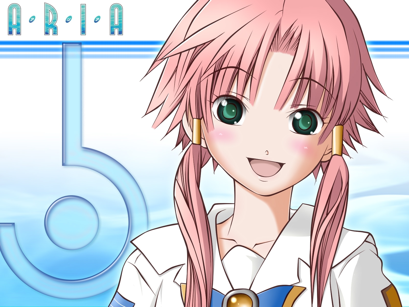 Aria anime character portrait