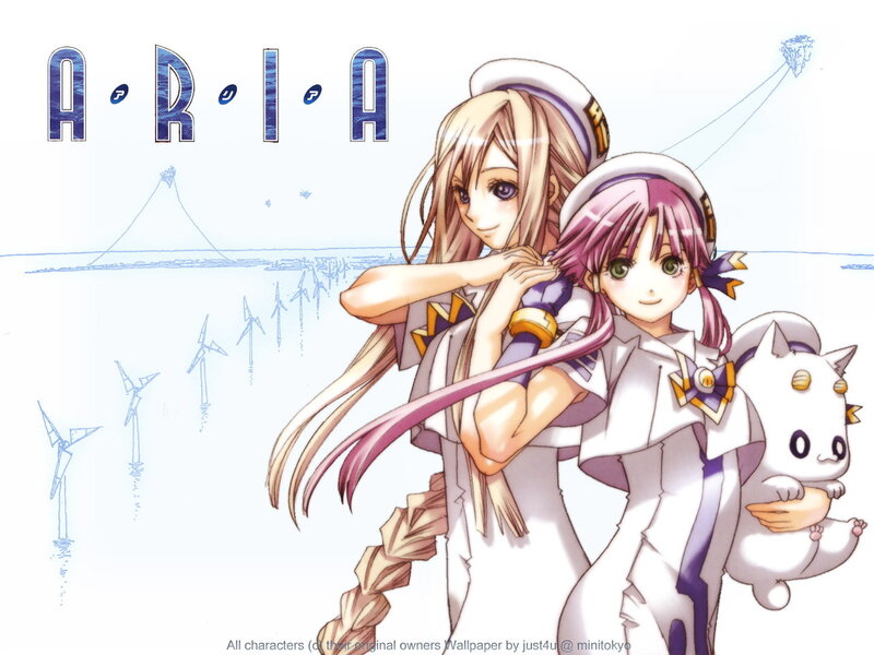 Aria anime characters