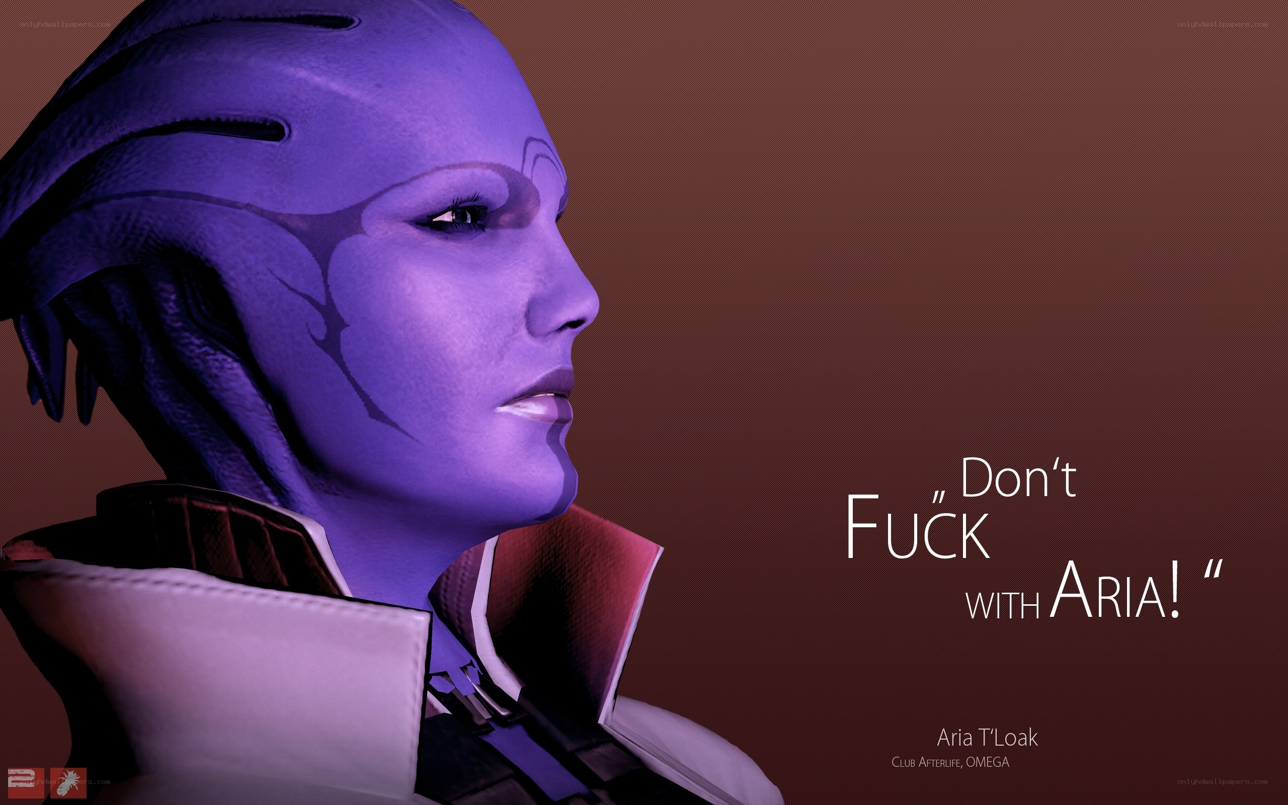 Aria T'Loak quote art