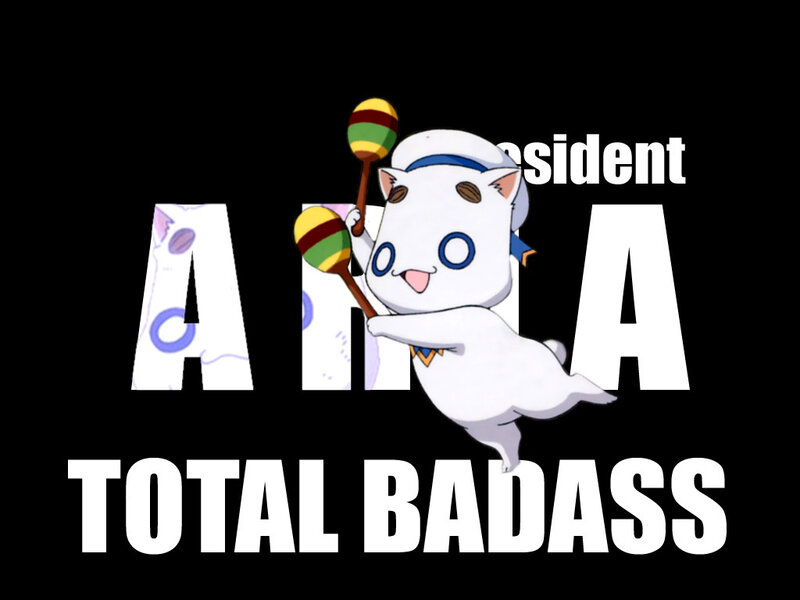 Aria the President Total Badass