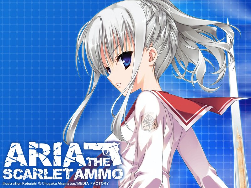 Aria the Scarlet Ammo anime art