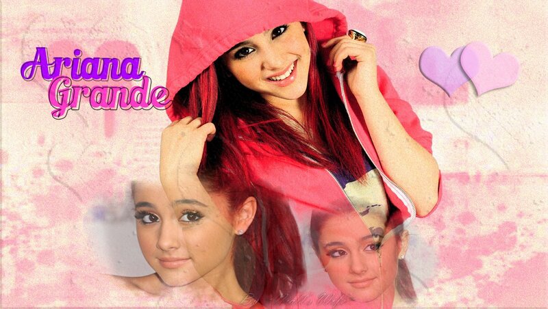 Ariana Grande fan art collage