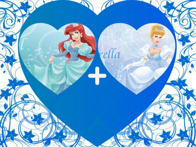Ariel and Cinderella