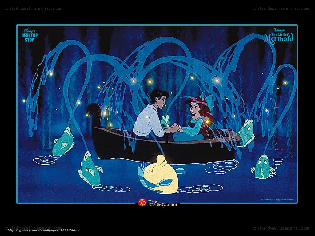 Ariel and Eric in a boat