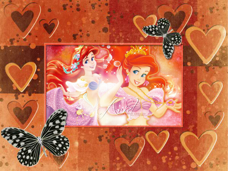 Ariel and Her Mermaid Form
