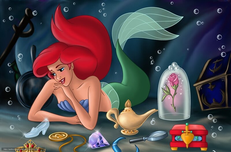 Ariel and her treasures